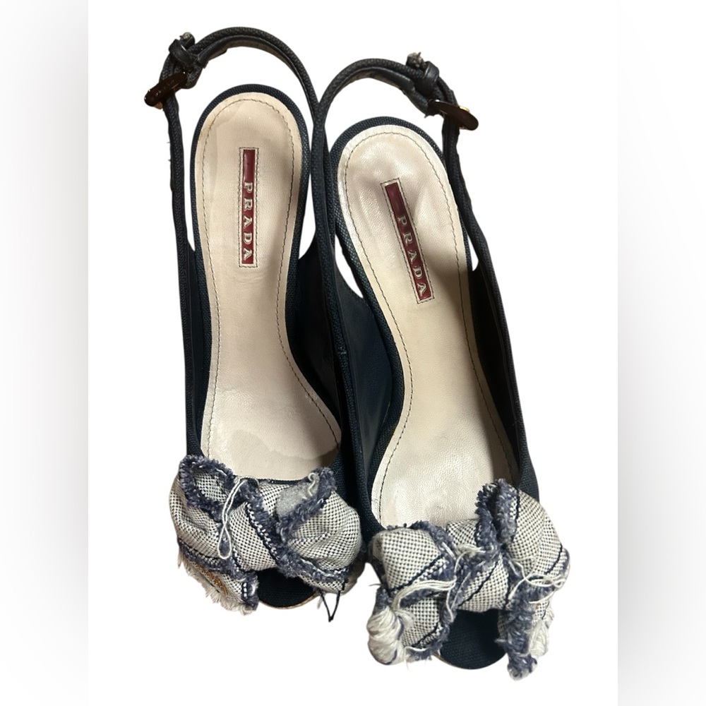 Prada Wedge Sandals